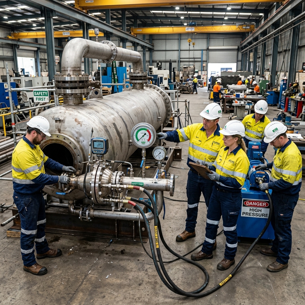 Sobre Nós - Teste de Pressão